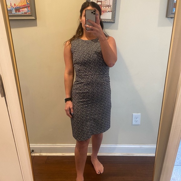 Massimo Dutti Back Zip Sleeveless Sheath Dress 6 - Picture 2 of 16